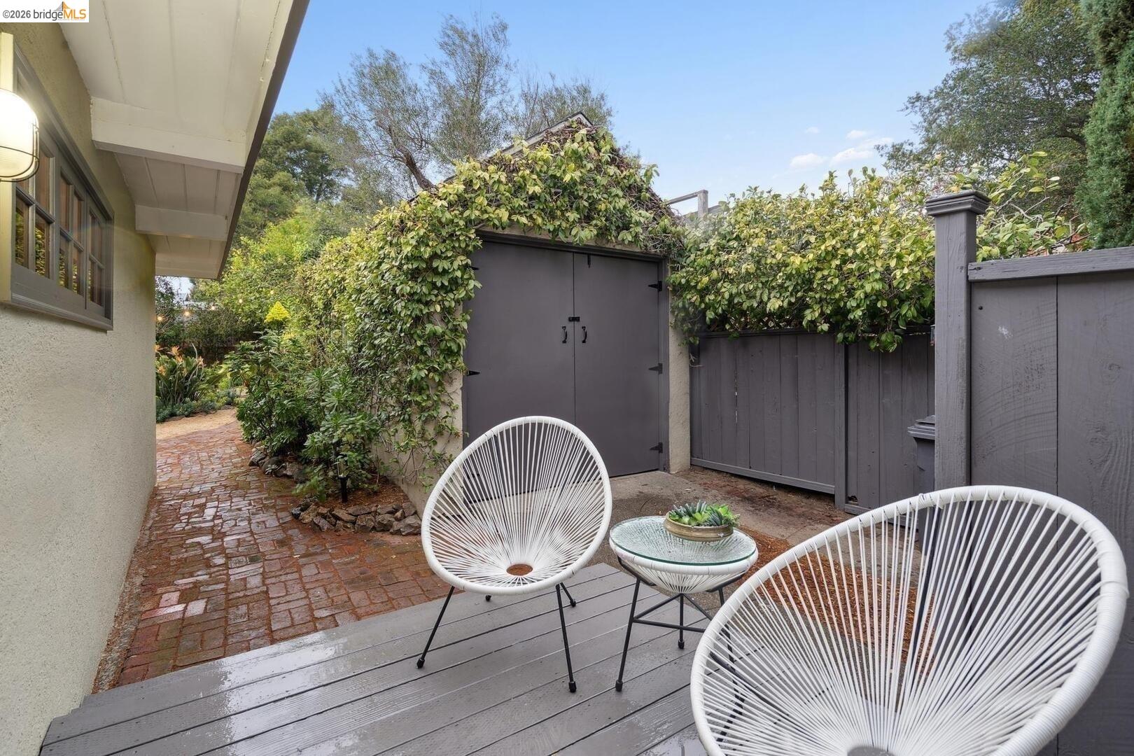 4107 Lyman Road Oakland, CA 94602 - Photo 38 of 57 English style home with stairway and stucco siding