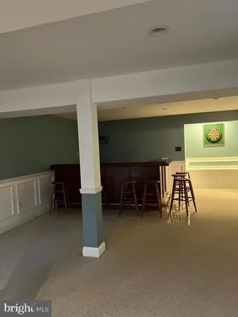 a room with furniture and a table