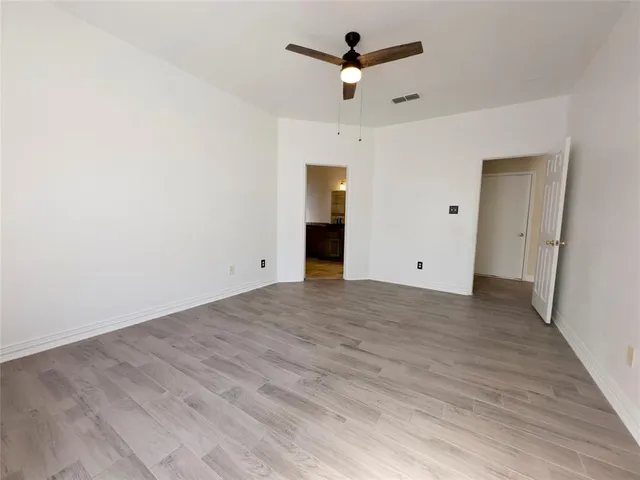 wooden floor in an empty room