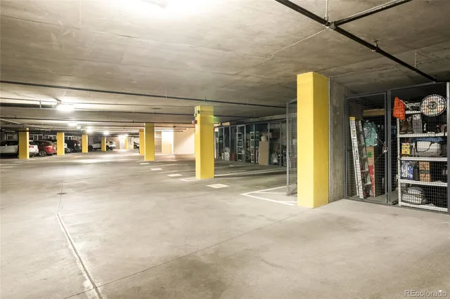 a view of a building with a street