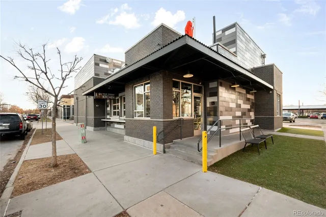 a view of a house with a outdoor space