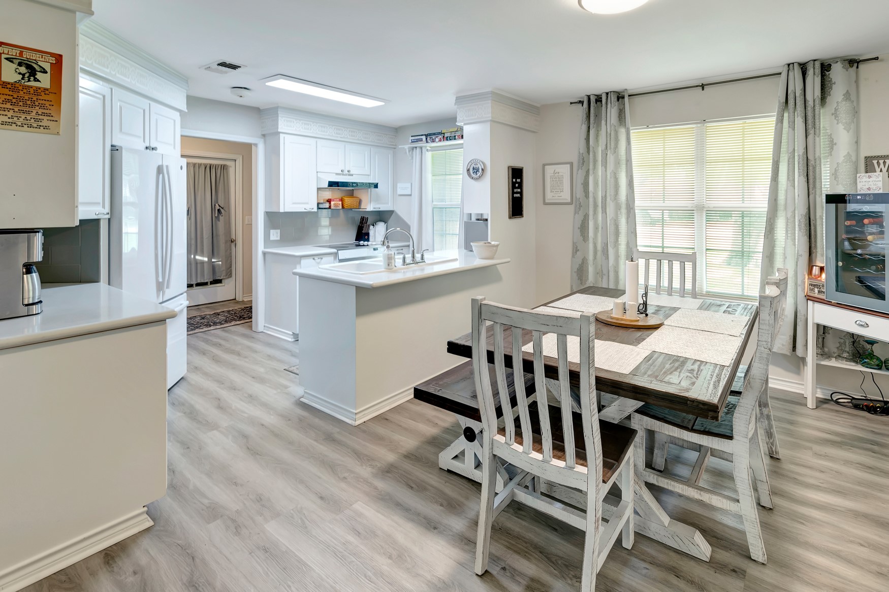1002 2nd Street Ganado, TX 77962 - Photo 12 of 50 Dining open to kitchen and family room