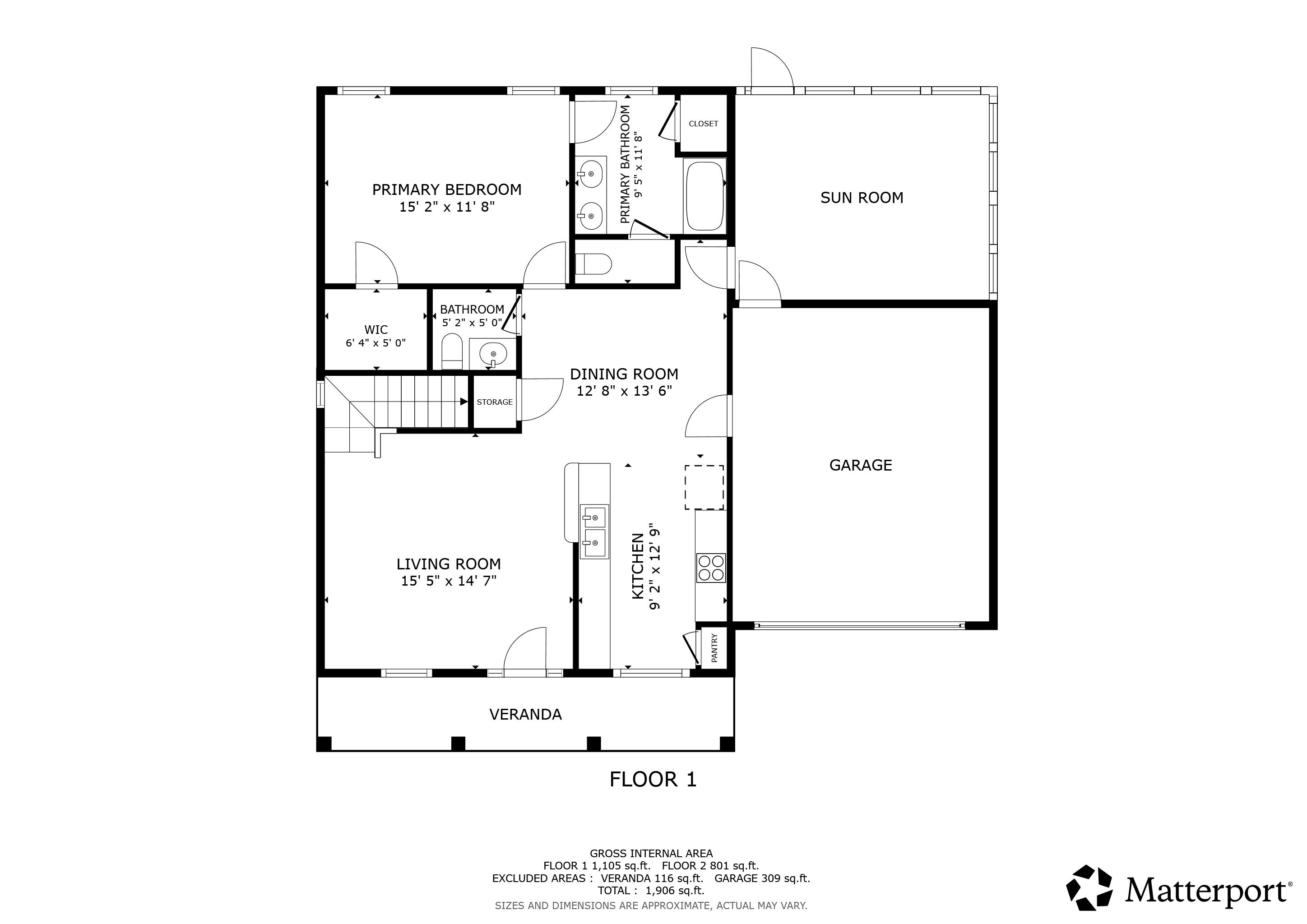 3425 Arrowhead Boulevard Myrtle Beach, SC 29579 - Photo 37 of 38 View of room layout