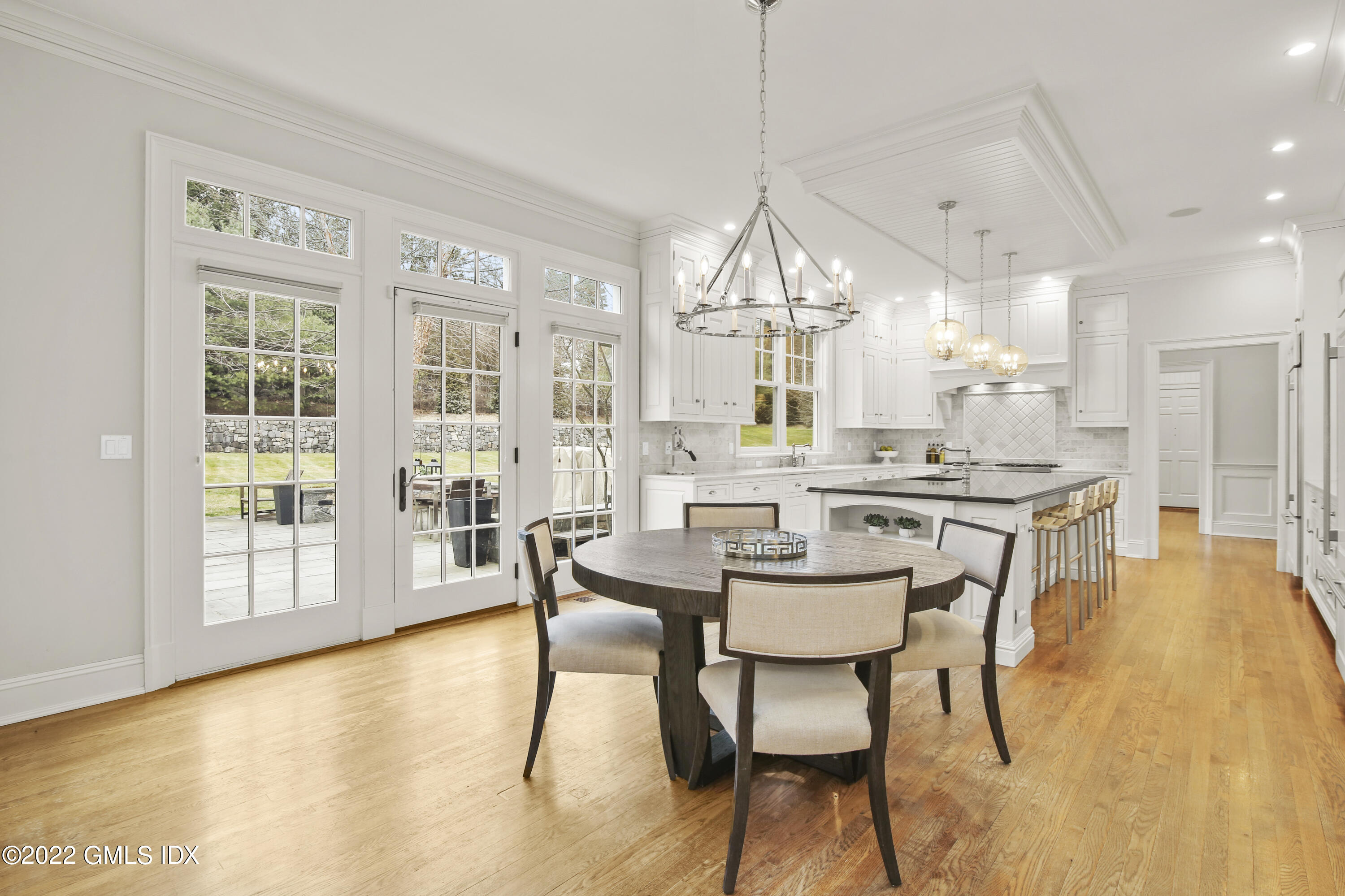 807 Lake Avenue Greenwich, CT 06830 - Photo 7 of 31 a view of a dining room with furniture window and outside view