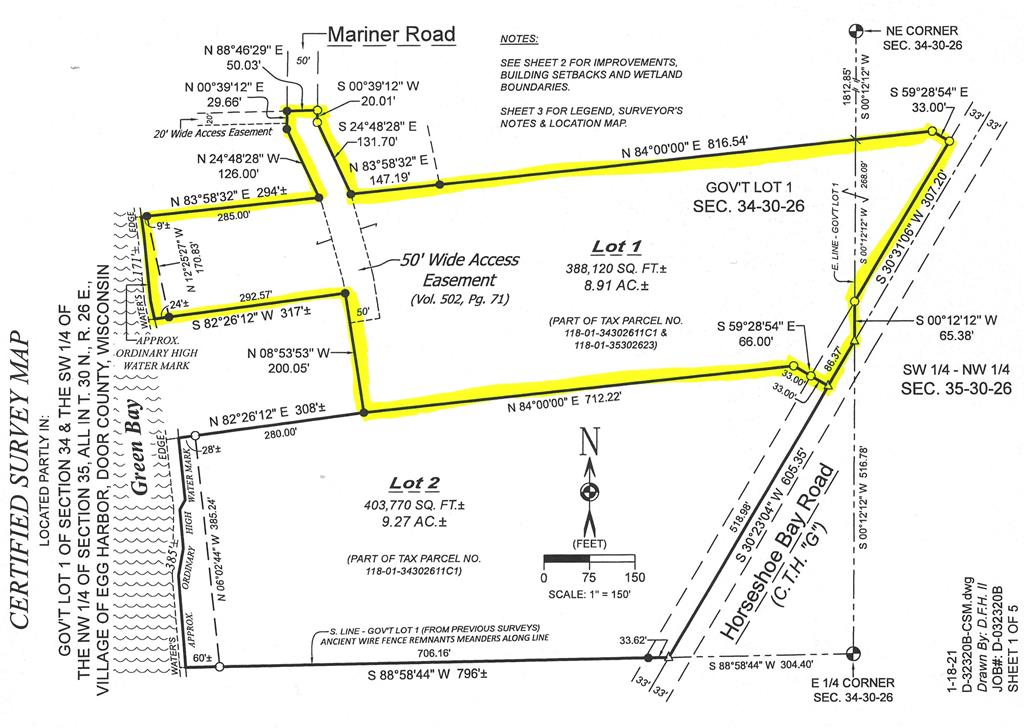 Horseshoe Bay Road Egg Harbor, WI 54209 - Photo 1 of 1