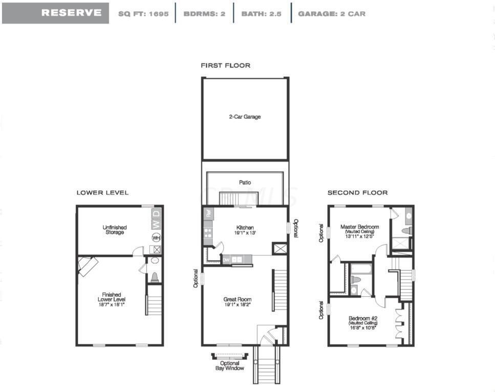 6301 Needletail Road, Unit 25 Columbus, OH 43230 - Photo 32 of 32 Reserve Floorplan