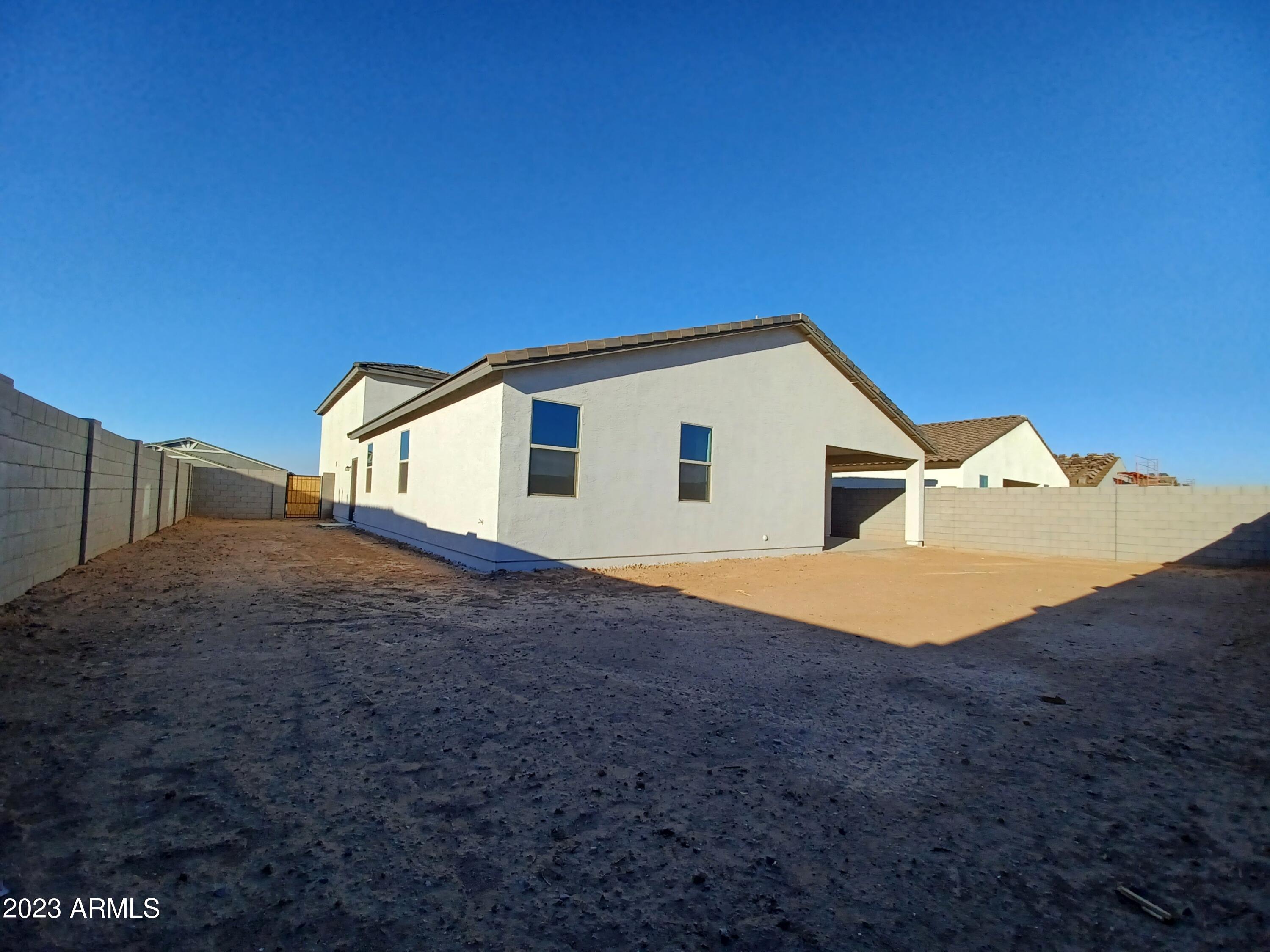 47489 West Cansados Road Maricopa, AZ 85139 - Photo 27 of 29 Lot 103 Side yard