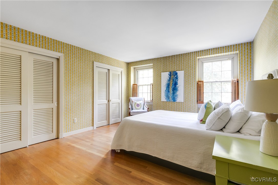 201 Wood Road Henrico, VA 23229 - Photo 23 of 40 a bedroom with a bed and a window