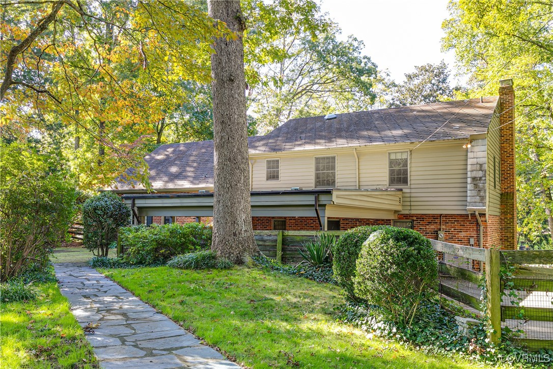 201 Wood Road Henrico, VA 23229 - Photo 40 of 40 a view of a house with a yard