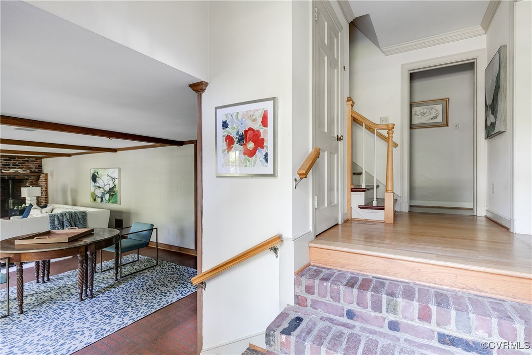 201 Wood Road Henrico, VA 23229 - Photo 6 of 40 a view of a livingroom with wooden floor and furniture