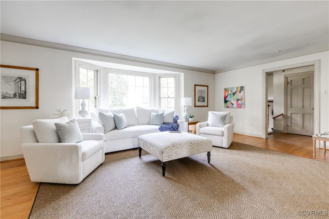 201 Wood Road Henrico, VA 23229 - Photo 7 of 40 a living room with furniture and a large window