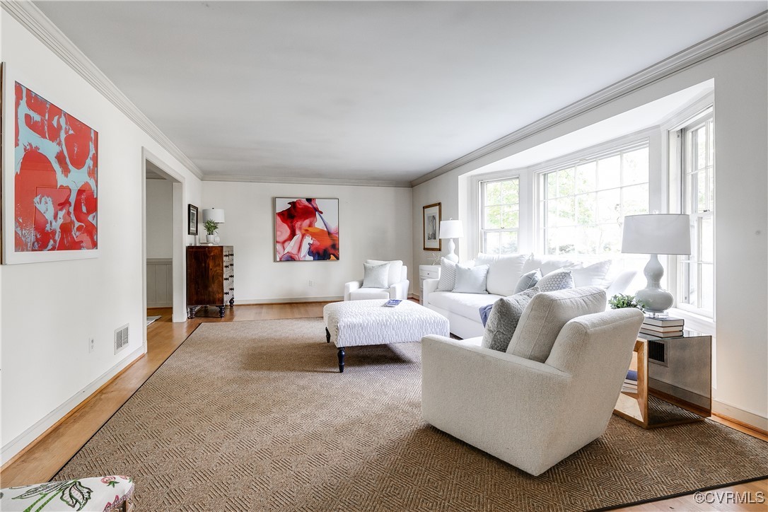 201 Wood Road Henrico, VA 23229 - Photo 8 of 40 a living room with furniture and a large window