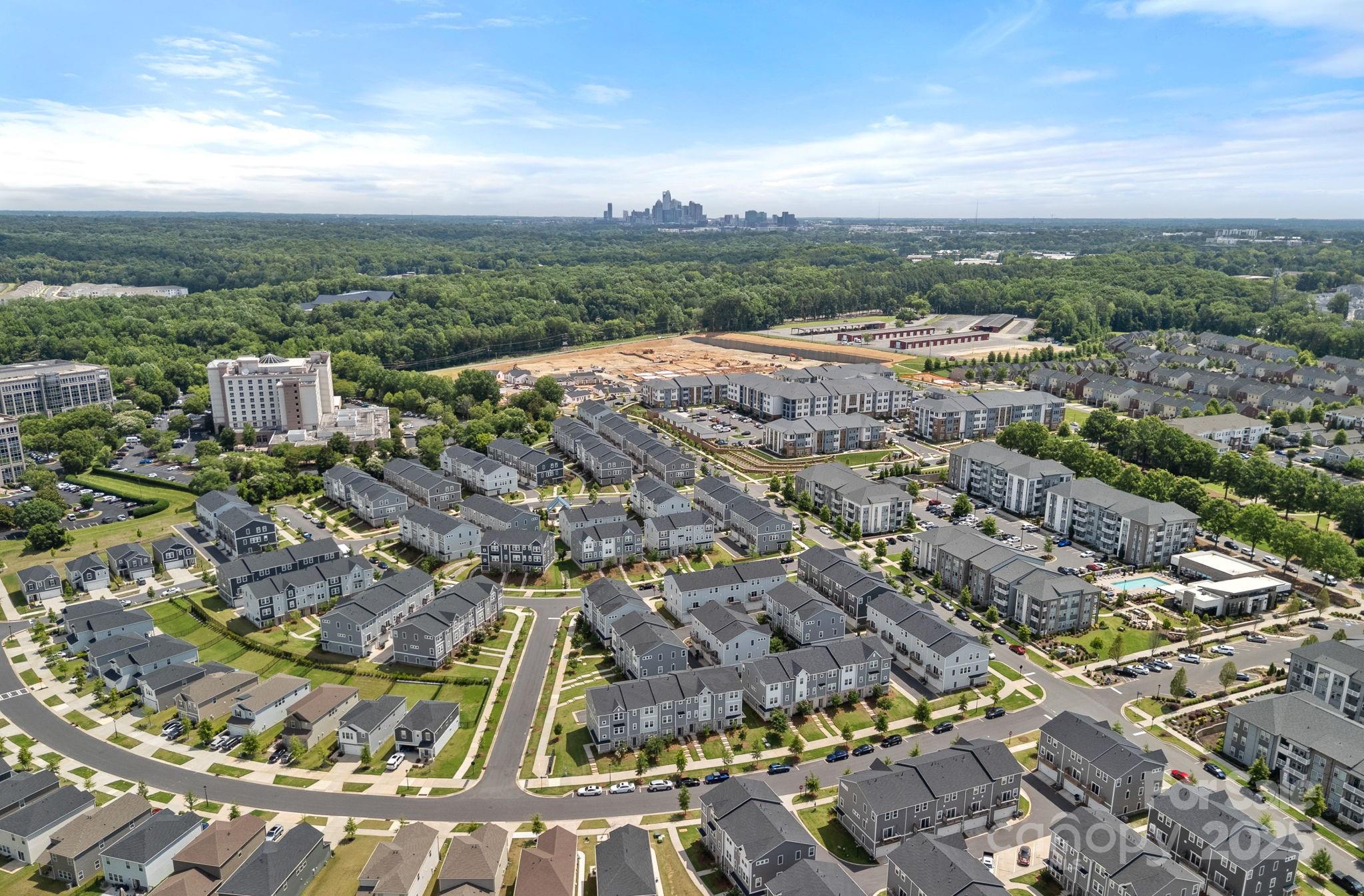 2426 Arbor Loop Drive Charlotte, NC 28217 - Photo 22 of 23 an aerial view of multiple house