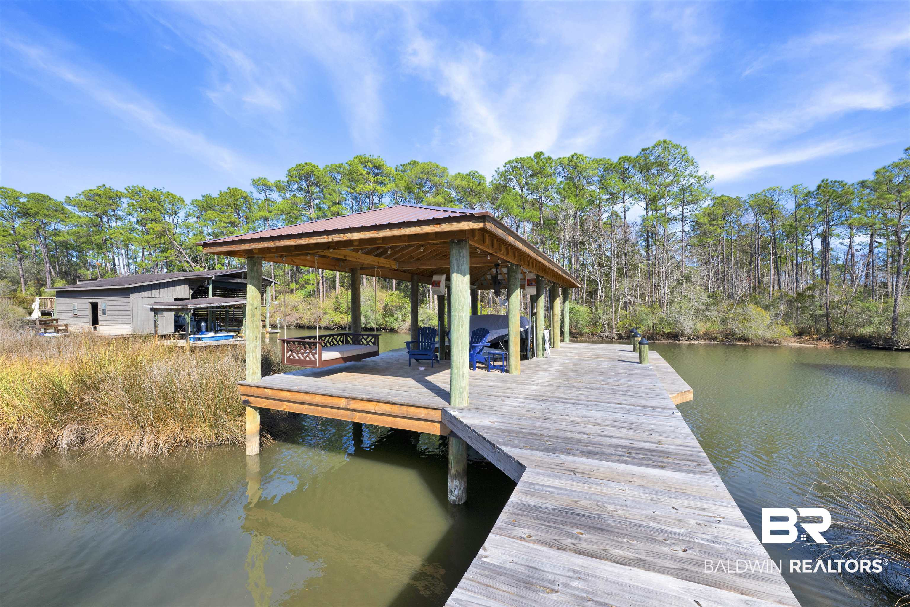 9492 Neumann Drive Elberta, AL 36530 - Photo 38 of 47 Boat Dock with Lift