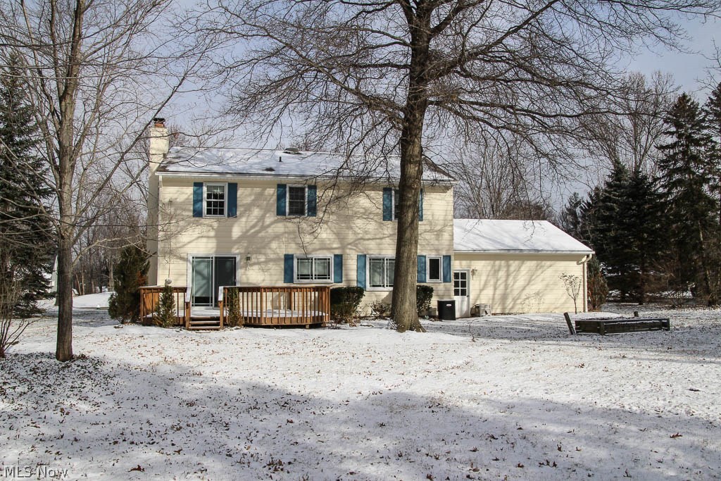 208 Harmon Road Aurora, OH 44202 - Photo 2 of 35 Great sized backyard complete with a deck!