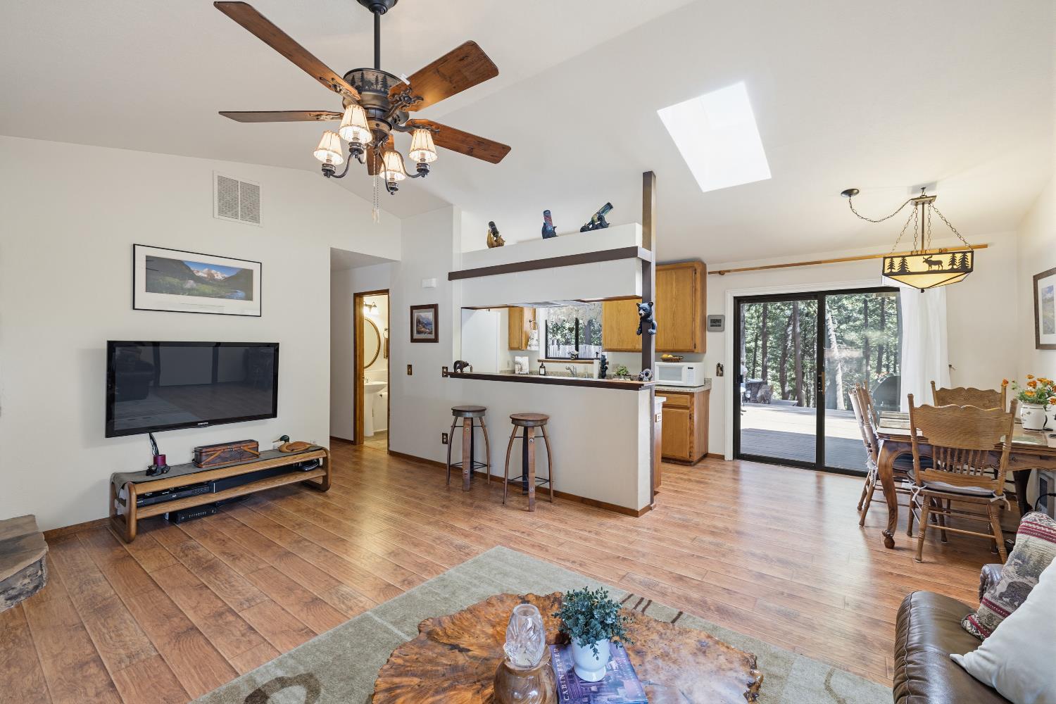 4838 Golden Street Pollock Pines, CA 95726 - Photo 4 of 35 a living room with furniture and flat screen tv