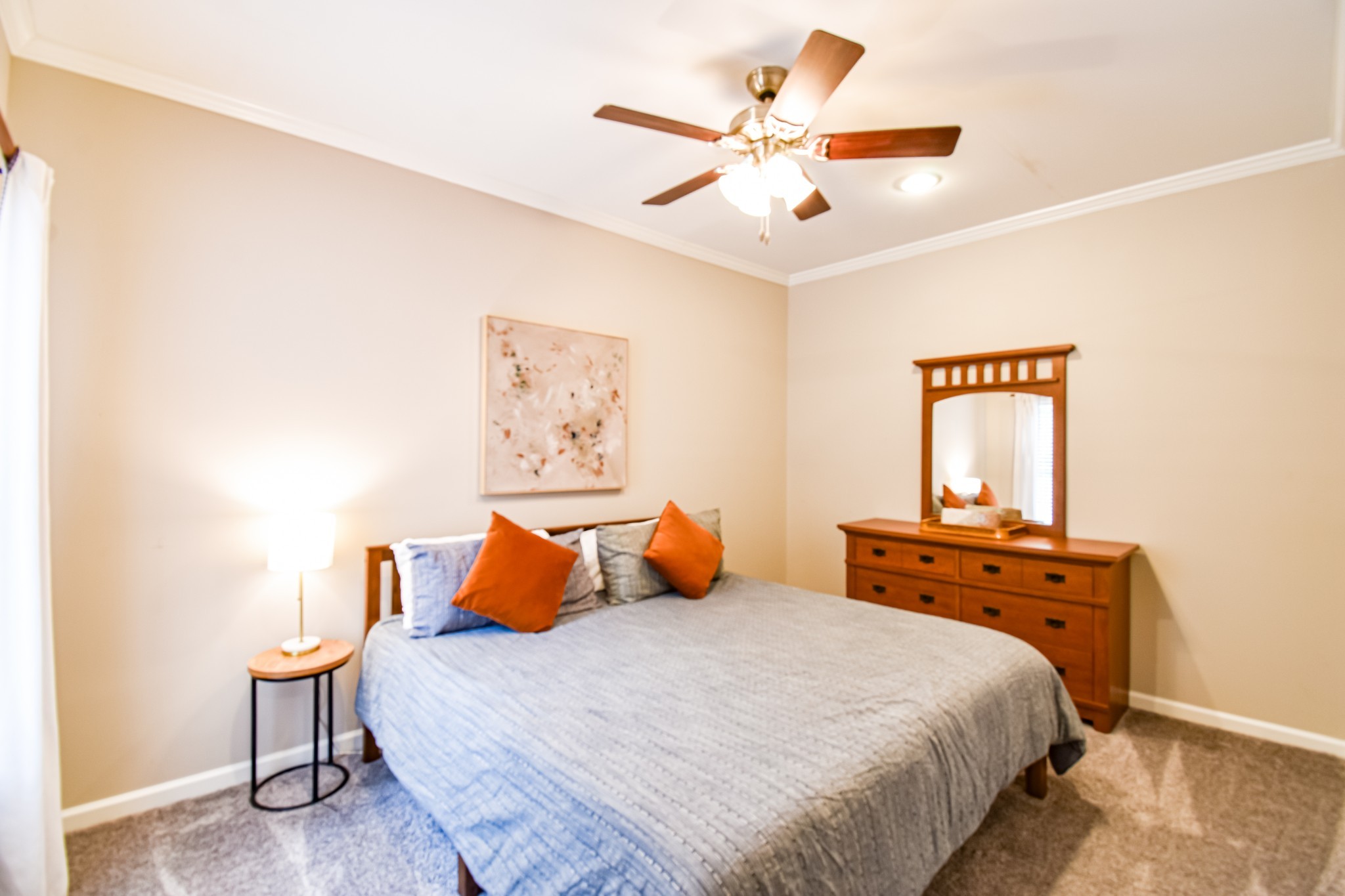 920 Mason Bates Bend Road Centerville, TN 37033 - Photo 26 of 44 a bedroom with bed and wooden floor