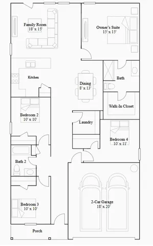 $239,990 | 9207 Speckled Trout Drive, Baytown, TX 77521