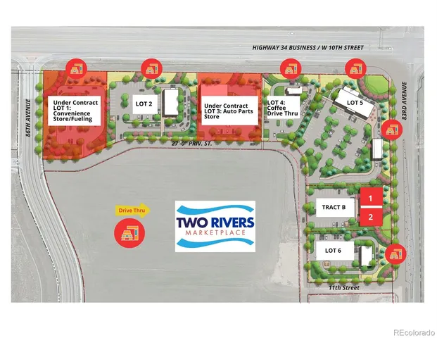 a view of a city with an ocean view