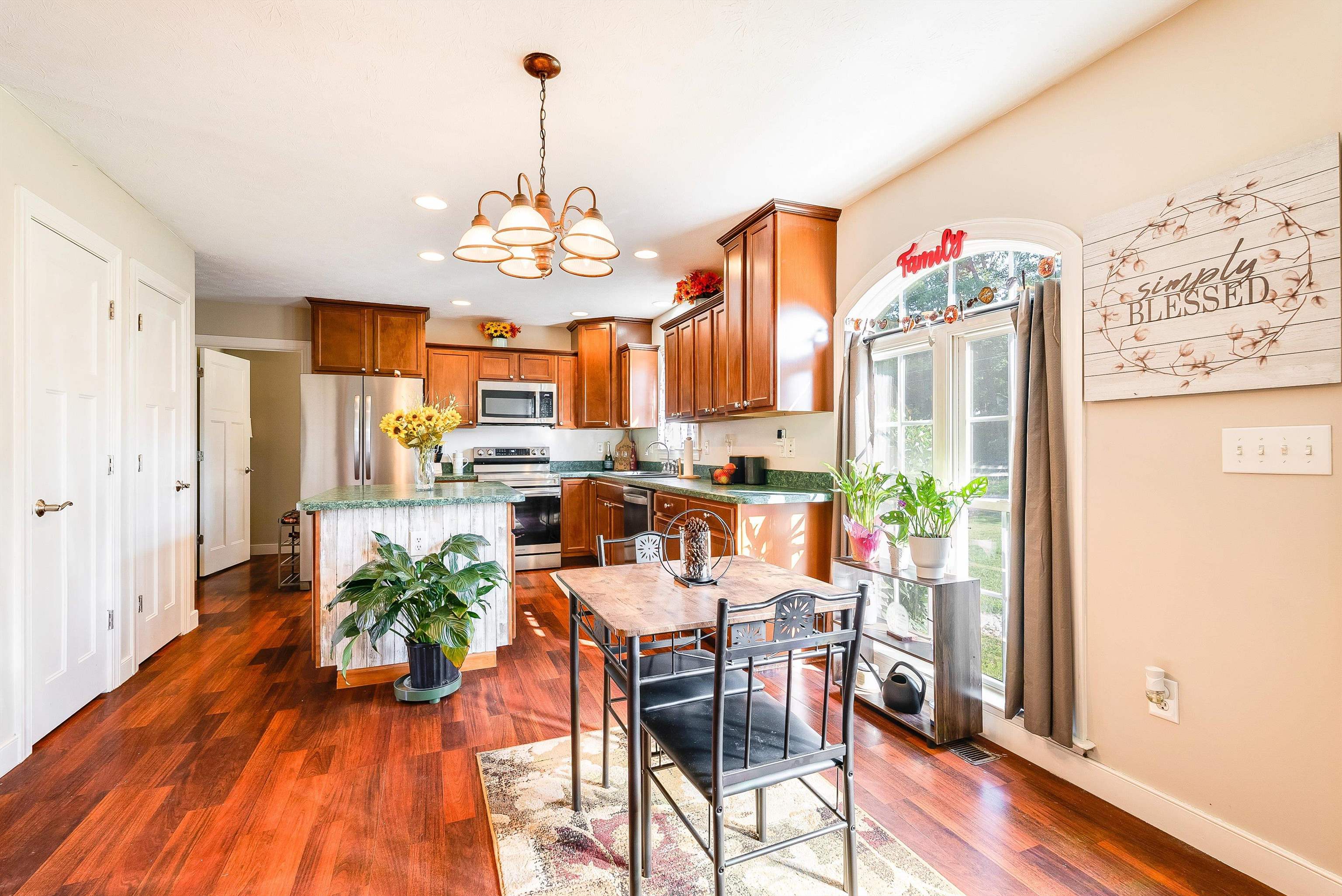 468 Paine Run Road Grottoes, VA 24441 - Photo 8 of 31 a view of a dining room with furniture window and wooden floor