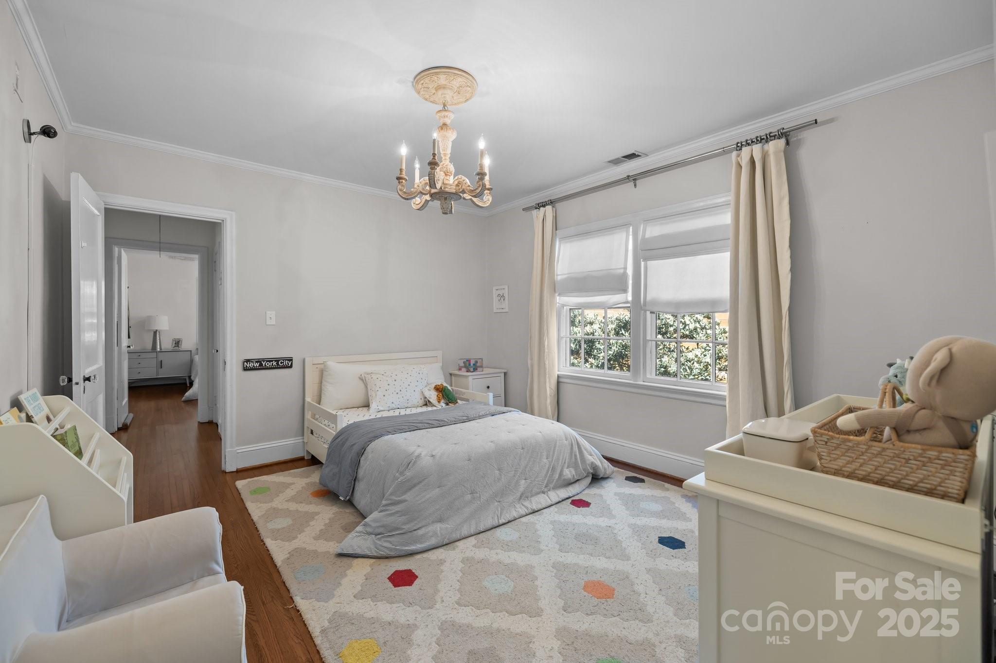 3019 Sunset Drive Charlotte, NC 28209 - Photo 18 of 46 a bedroom with furniture and a window