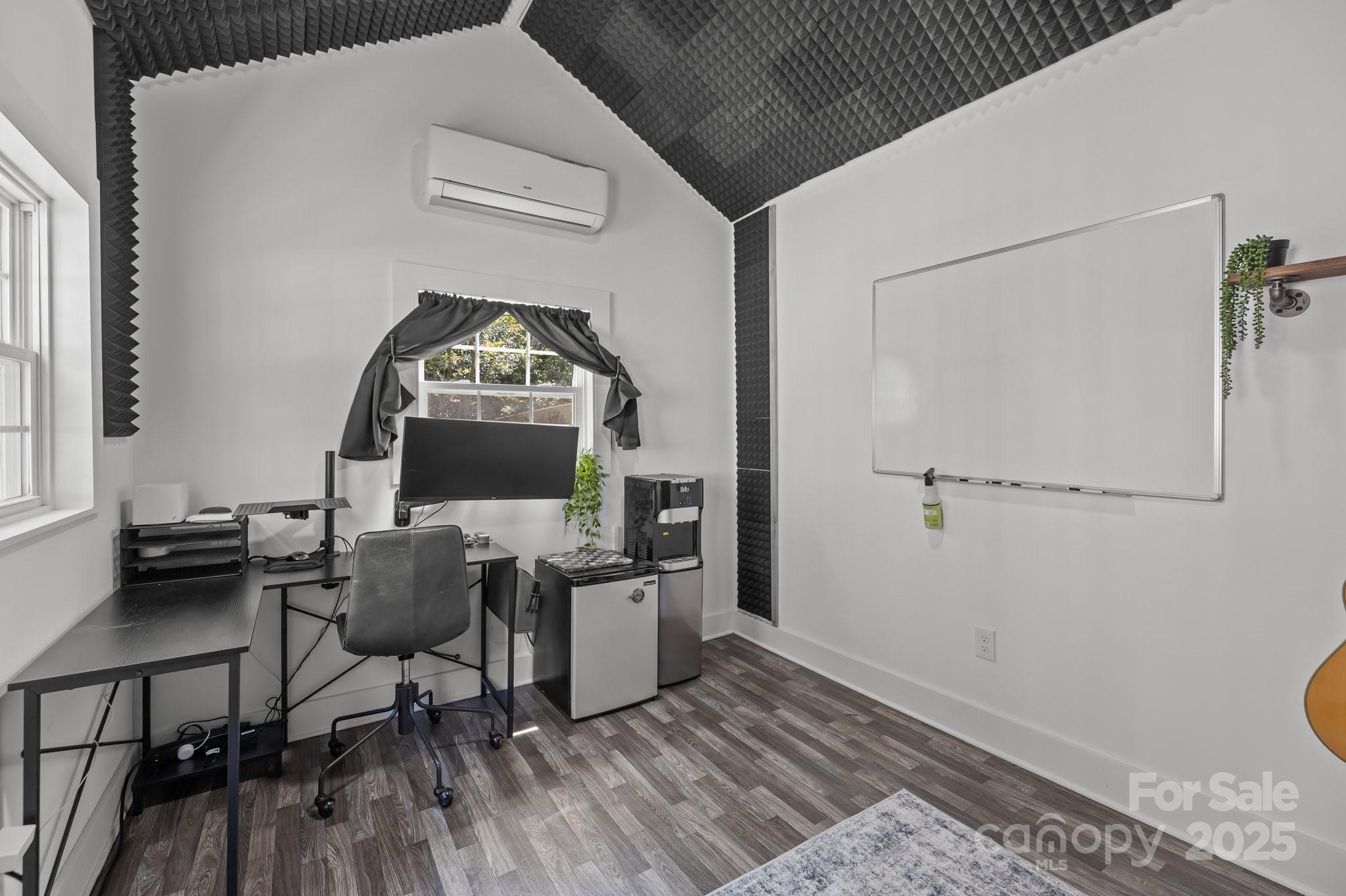 3019 Sunset Drive Charlotte, NC 28209 - Photo 28 of 46 a workspace with furniture window and wooden floor