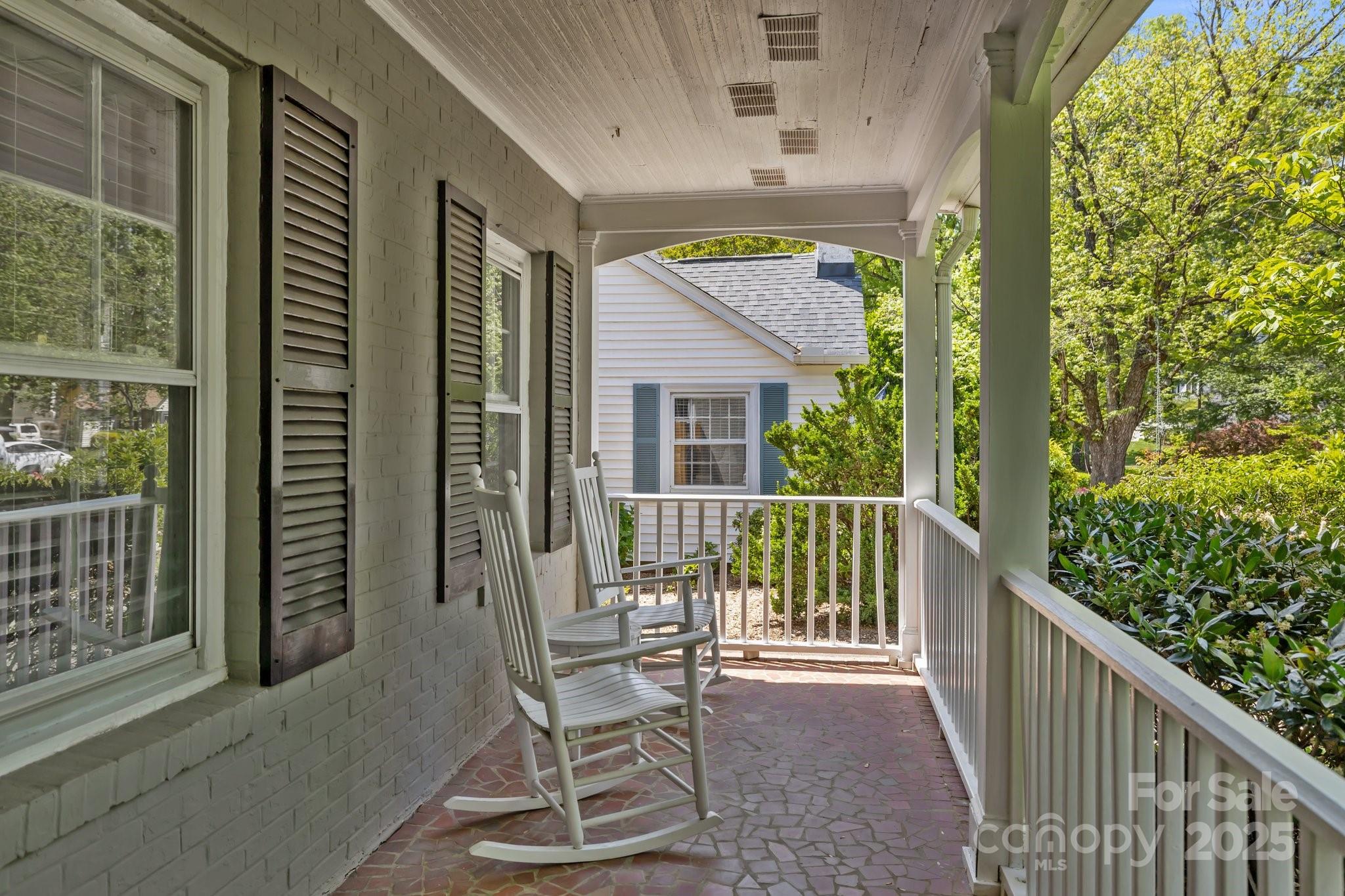 3019 Sunset Drive Charlotte, NC 28209 - Photo 41 of 46 a view of a chair and table in the balcony