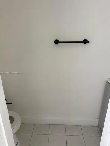 a bathroom with a toilet