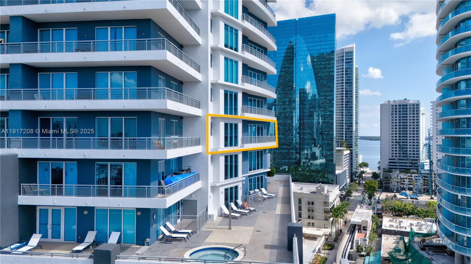 60 Southwest 13th Street, Unit 1400 Miami, FL 33130 - Photo 27 of 46 a front view of a building with glass windows