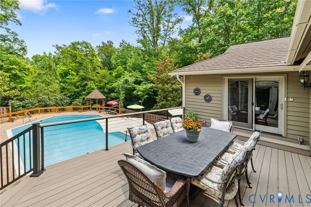 3701 Reeds Landing Circle Midlothian, VA 23113 - Photo 14 of 60 Upper deck, top tier, access from family room/kitc