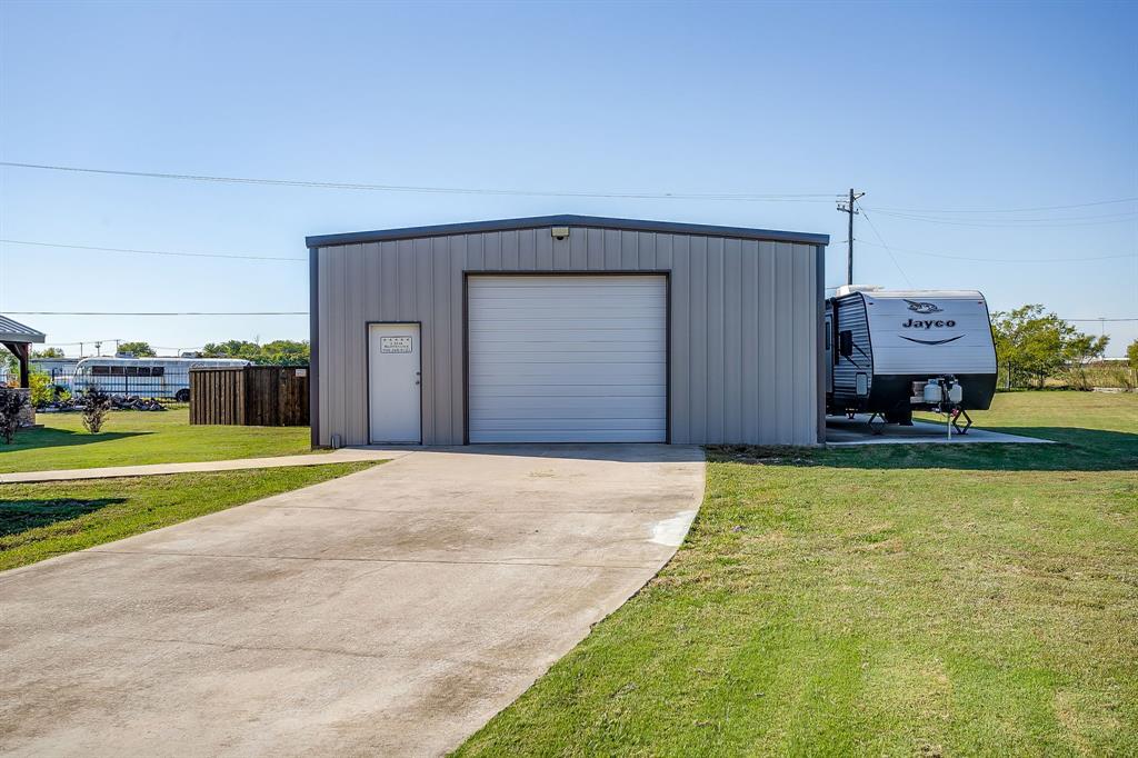 206 King George Way Ponder, TX 76259 - Photo 28 of 32 a house view with a outdoor space
