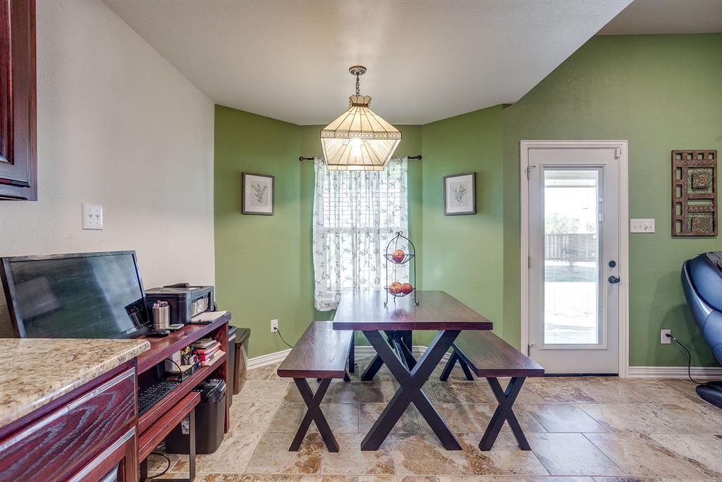 206 King George Way Ponder, TX 76259 - Photo 6 of 32 a workspace room with furniture window and wooden floor