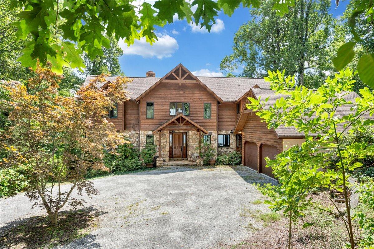 490 Lookout Ridge Lane Copper Hill, VA 24079 - Photo 65 of 69 front view of a house with a yard