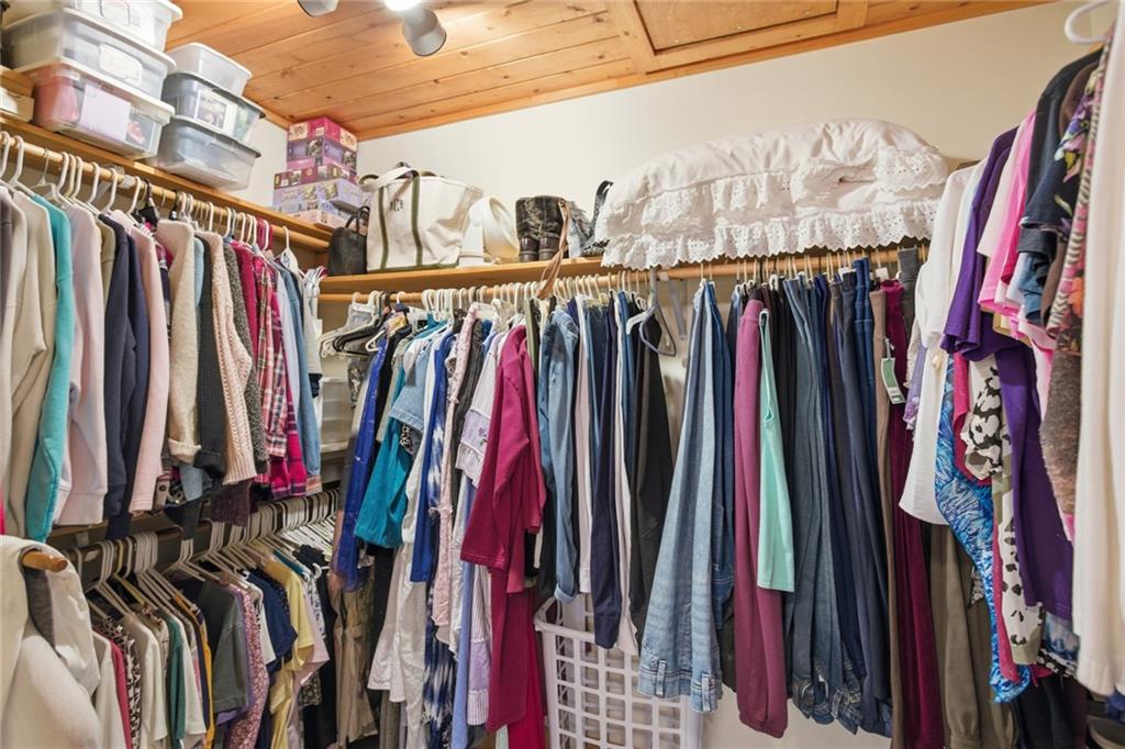 46 Spartan Lane Rabun Gap, GA 30568 - Photo 30 of 89 a view of a walk in closet