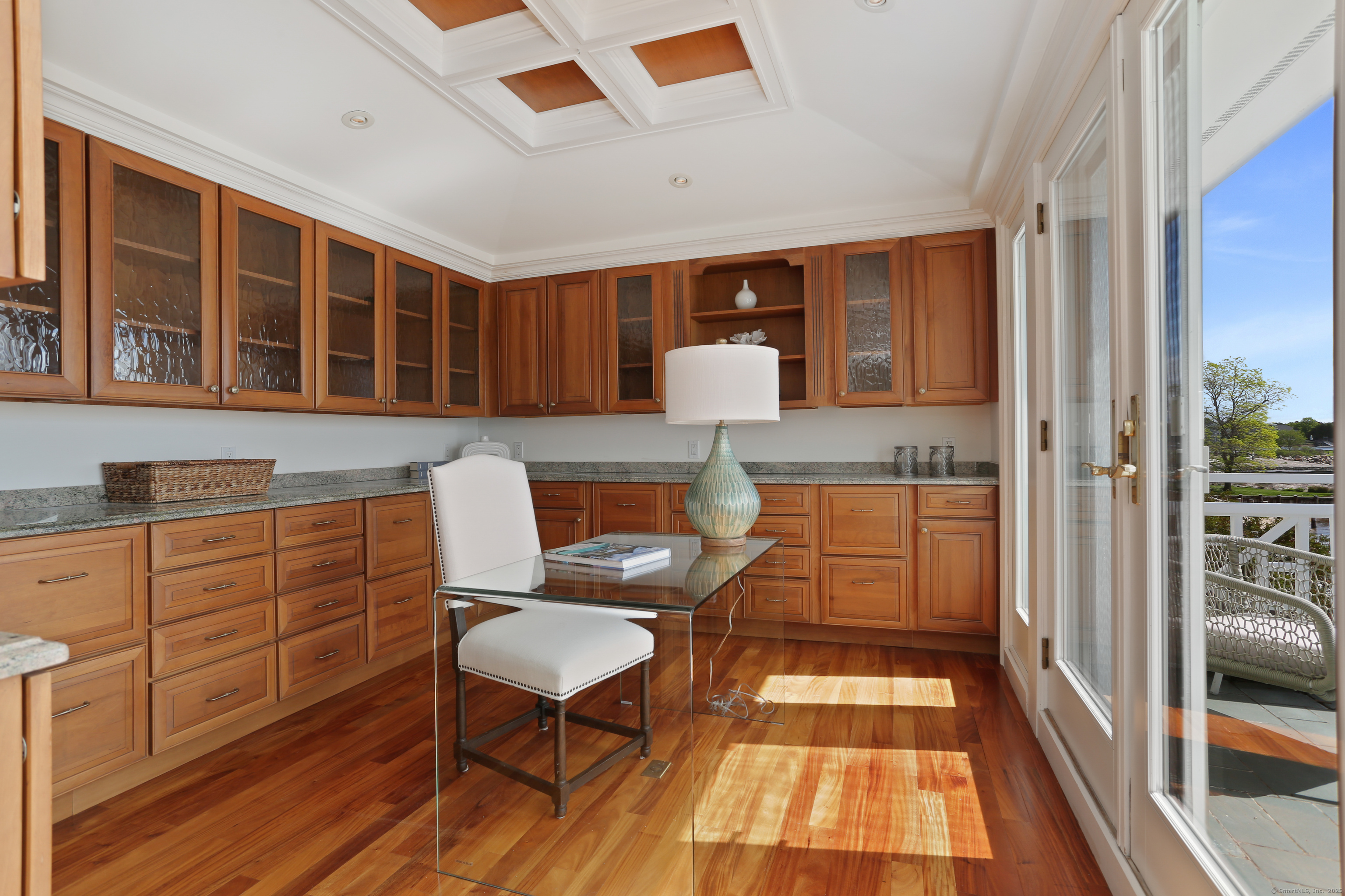 34 Shorehaven Road Norwalk, CT 06855 - Photo 20 of 40 a spacious bathroom with a sink and a large mirror
