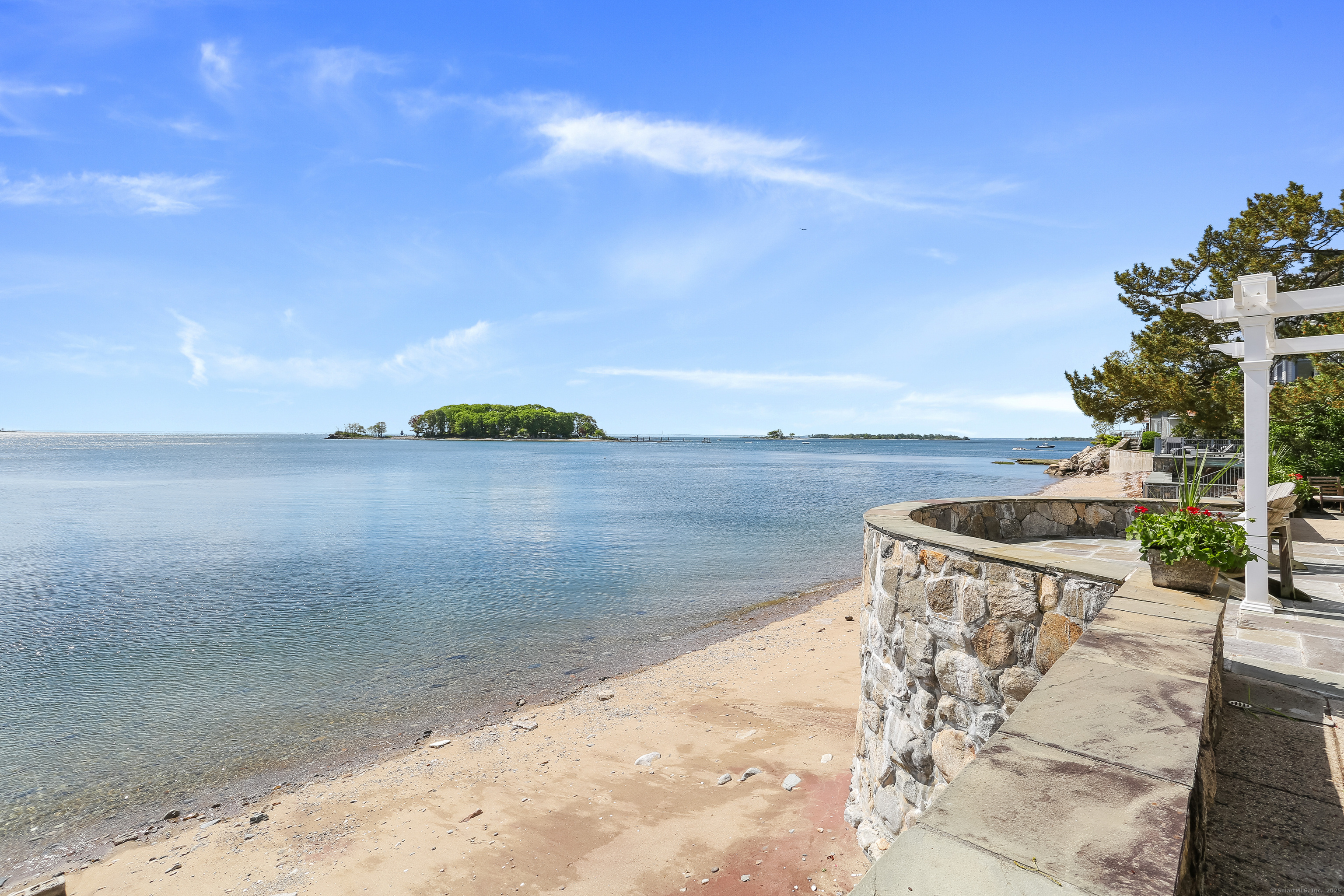 34 Shorehaven Road Norwalk, CT 06855 - Photo 28 of 40 a view of a lake with a yard