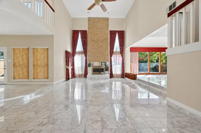 wooden floor and window in a room