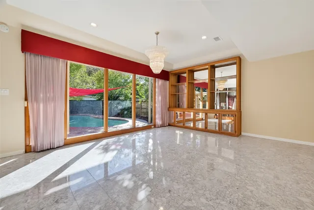 wooden floor and window in a room