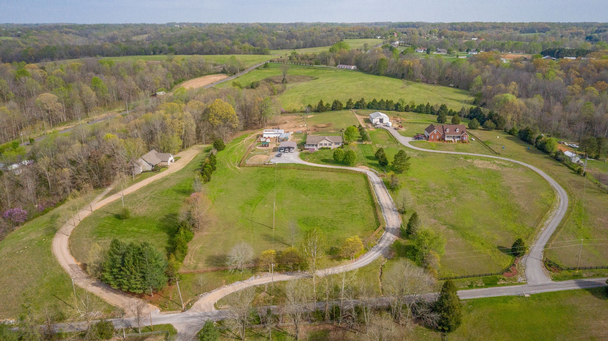 3854 Martins Chapel Road Springfield, TN 37172 - Photo 29 of 35 an aerial view of a swimming pool