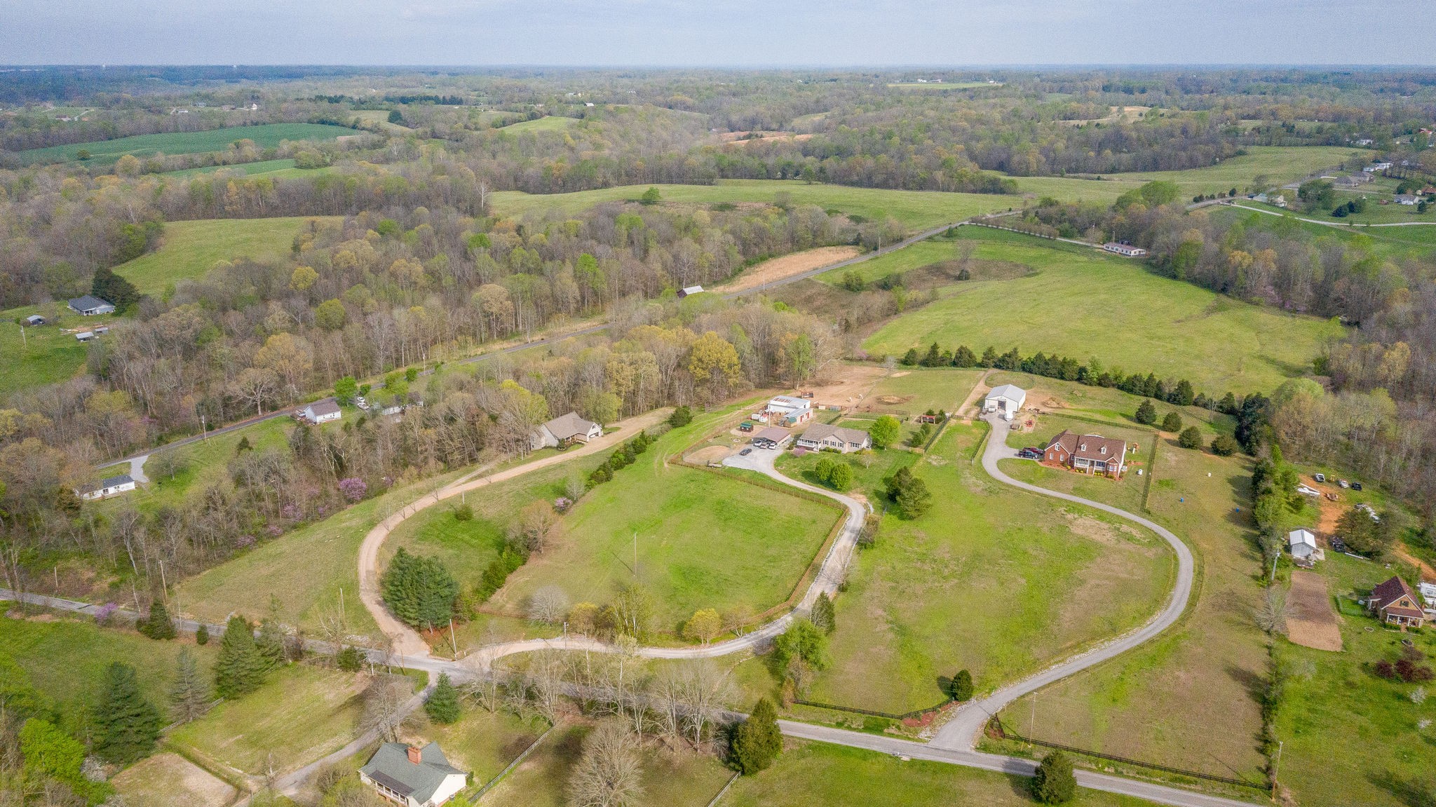 3854 Martins Chapel Road Springfield, TN 37172 - Photo 31 of 35 an aerial view of residential house with outdoor space