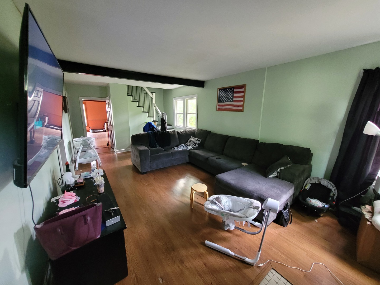 14521 Avers Avenue Midlothian, IL 60445 - Photo 3 of 13 a living room with furniture and a flat screen tv