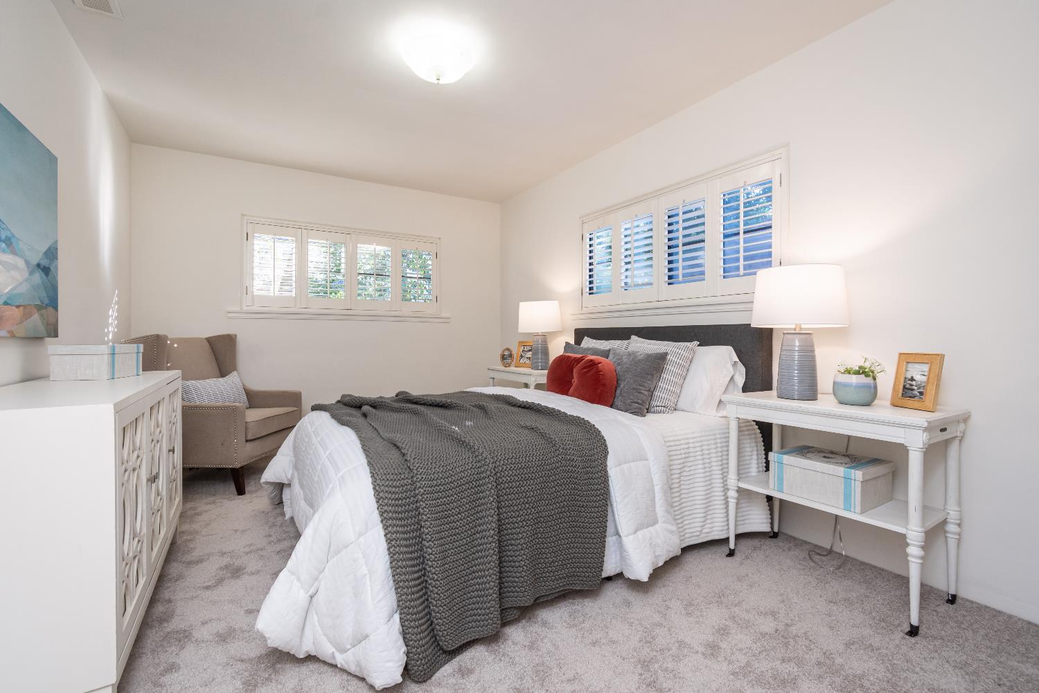 151 Coloma Way Sacramento, CA 95819 - Photo 20 of 28 a bed room with a bed and a window