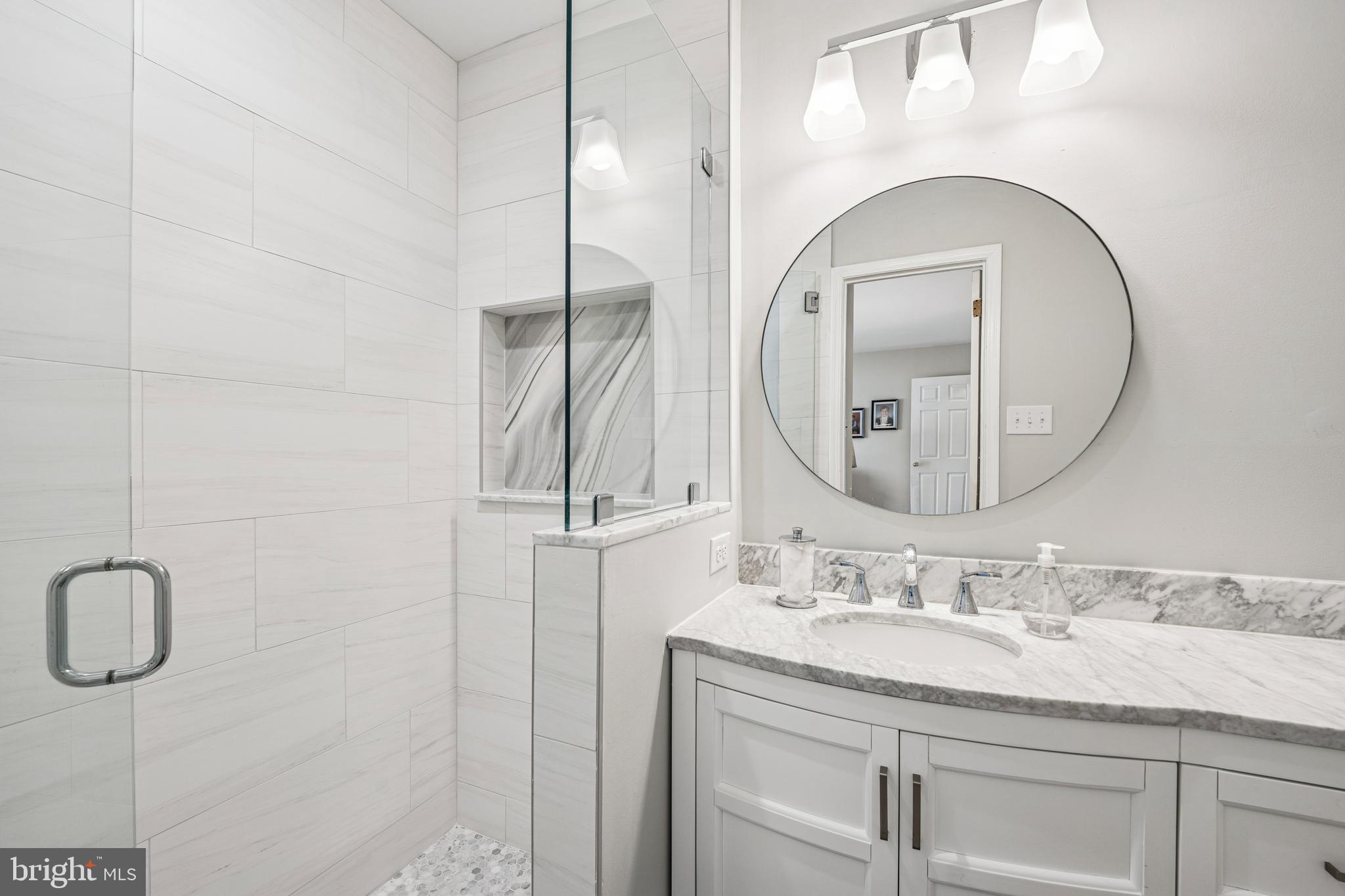 7 Chateau Circle, Unit 23 Chesterbrook, PA 19087 - Photo 13 of 23 Beautifully updated bathroom