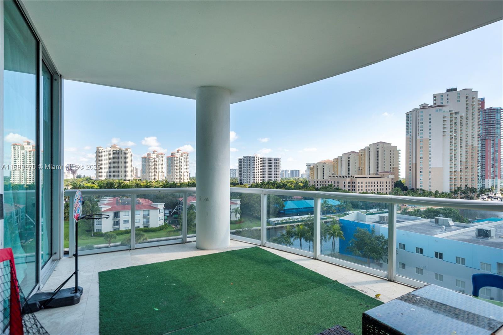 3131 Northeast 188th Street, Unit 2808 Aventura, FL 33180 - Photo 6 of 33 a view of a city from a balcony