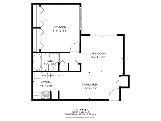 $160,000 | 4343 North Clarendon Avenue, Unit 1715, Chicago, IL 60613