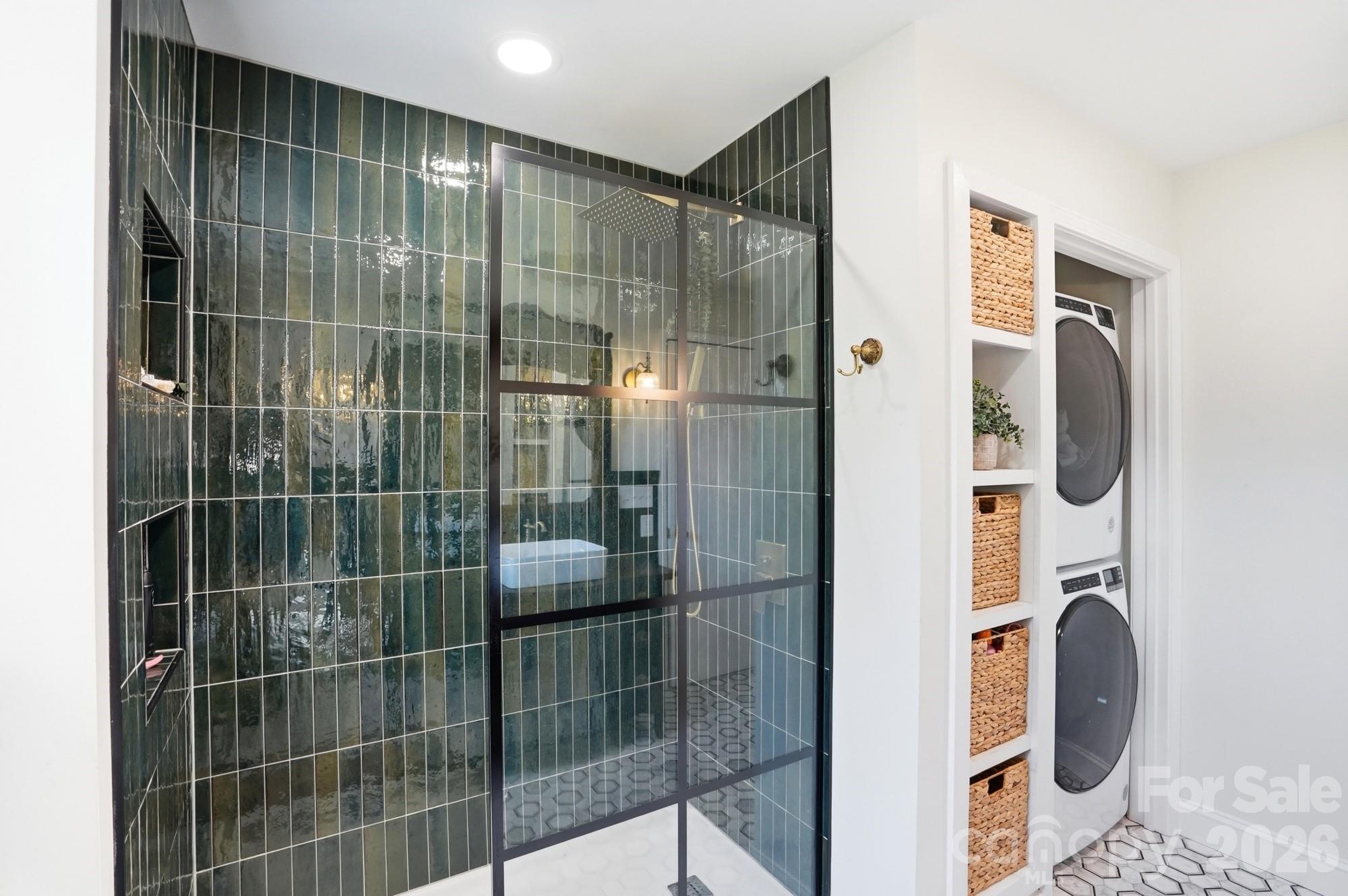 6046 Windjammer Drive Tega Cay, SC 29708 - Photo 28 of 46 a bathroom with a shower