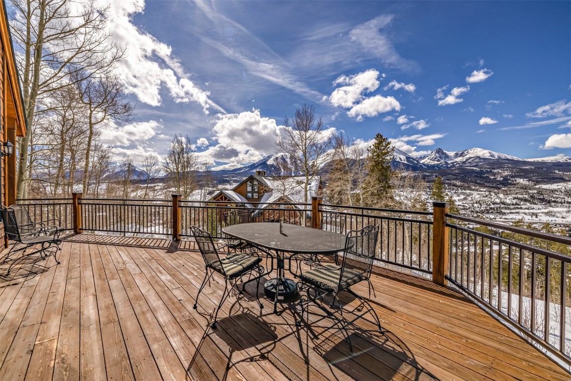 40 Nordic Trail Silverthorne, CO 80498 - Photo 13 of 35 a view of a balcony with wooden floor