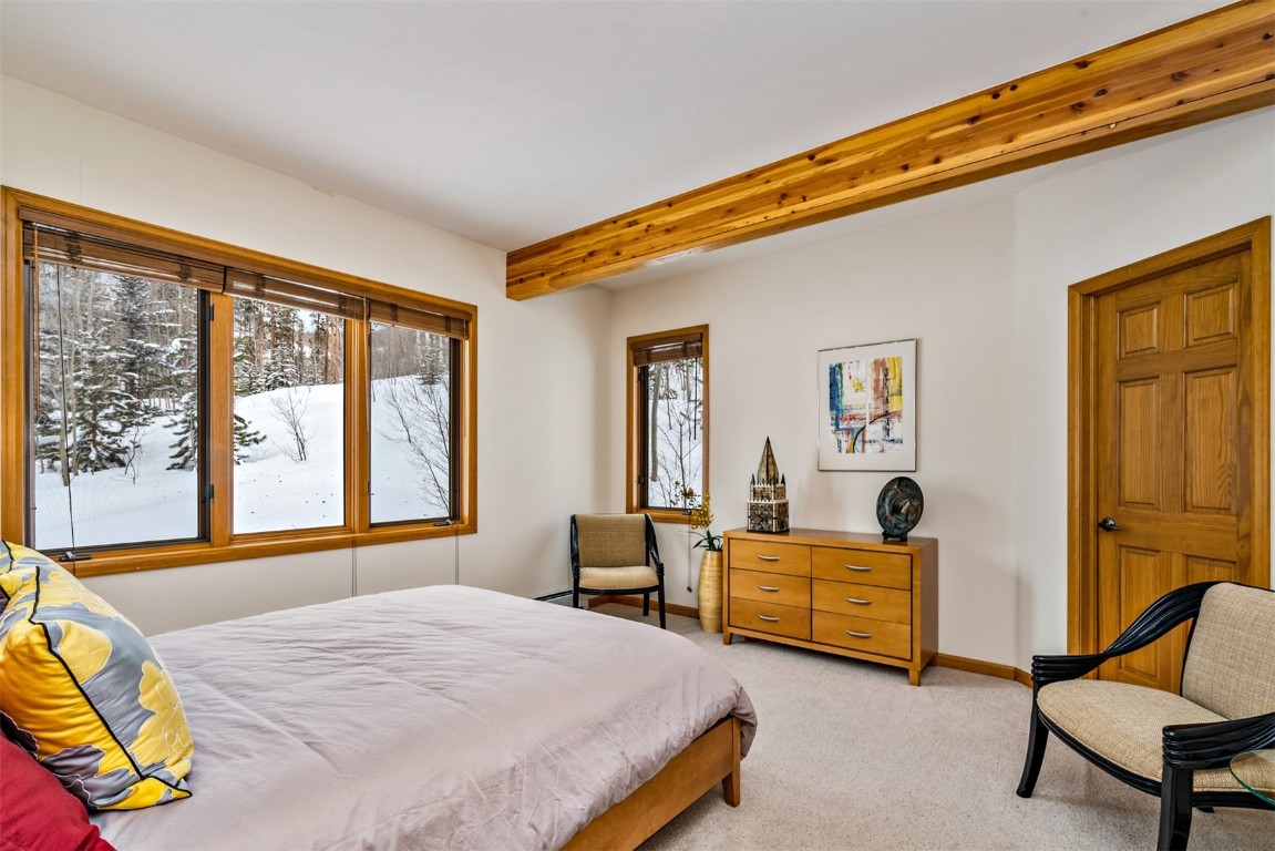 40 Nordic Trail Silverthorne, CO 80498 - Photo 14 of 35 a bedroom with bed and window