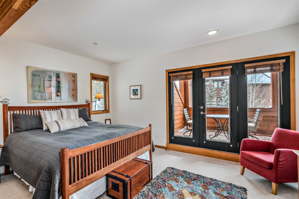 40 Nordic Trail Silverthorne, CO 80498 - Photo 17 of 35 a bedroom with furniture and a window