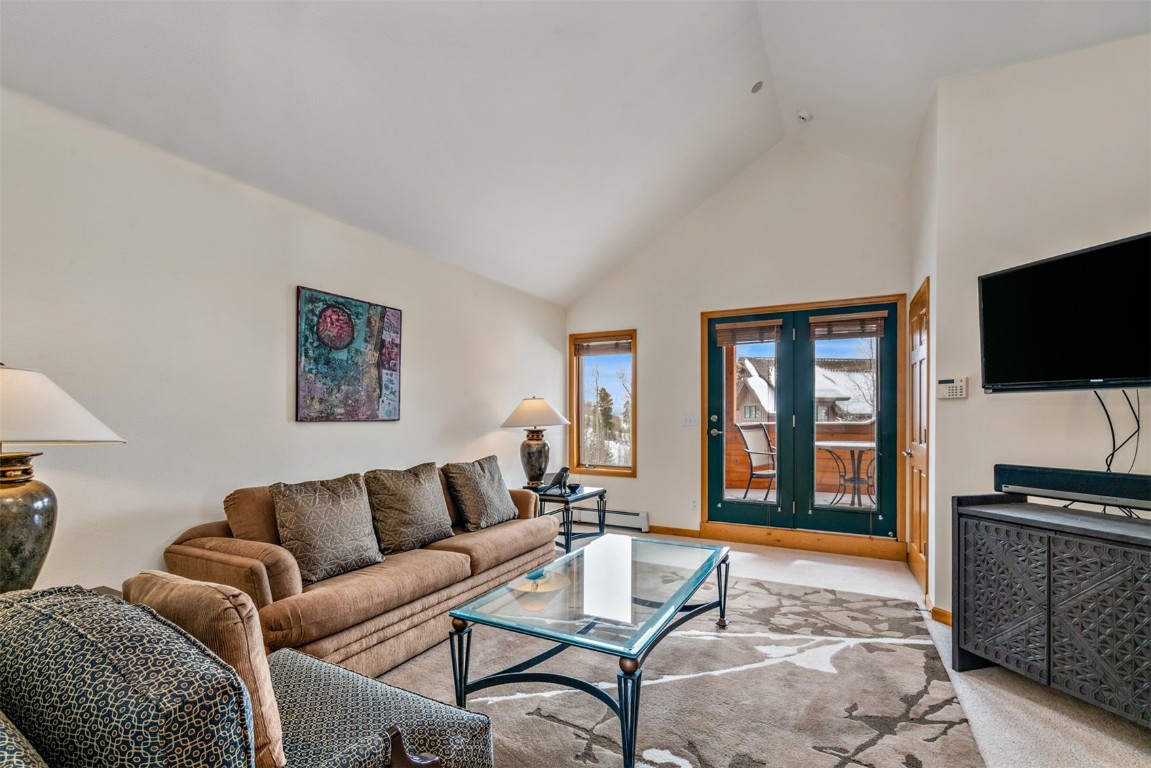 40 Nordic Trail Silverthorne, CO 80498 - Photo 21 of 35 a living room with furniture and a flat screen tv